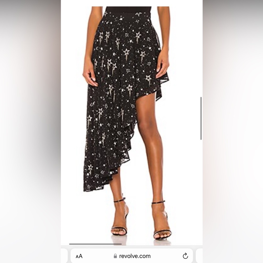 NBD high low skirt